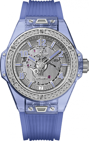 Replica Hublot Big Bang Blue Sapphire Diamonds 465.JL.4802.RT.1204 watch